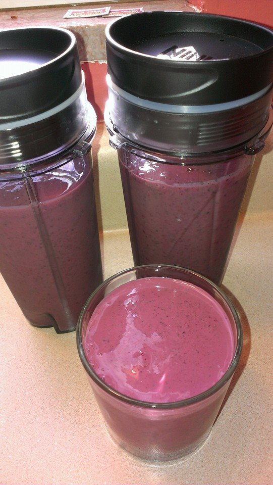 Spinach Berries Cottage Cheese Smoothies Awesome Like Adrienne